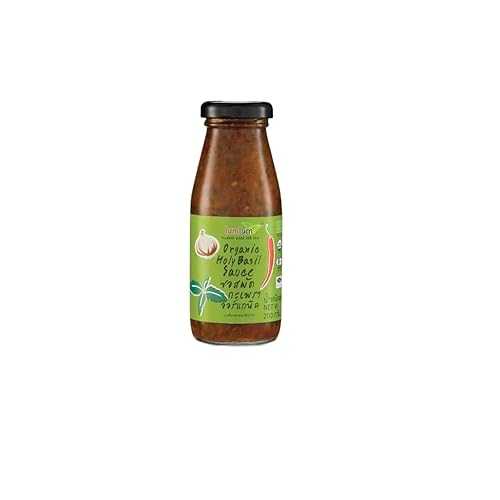 ?????? Authentic Holy Basil Stir-Fry Sauce - Savory Thai Basil Cooking Sauce for Pad Krapow and Stir-Fried Dishes, Plant-Based and Non-GMO, 200ml Generic Authentic Holy Basil Stir-Fry Sauce - Savory Thai Basil Cooki