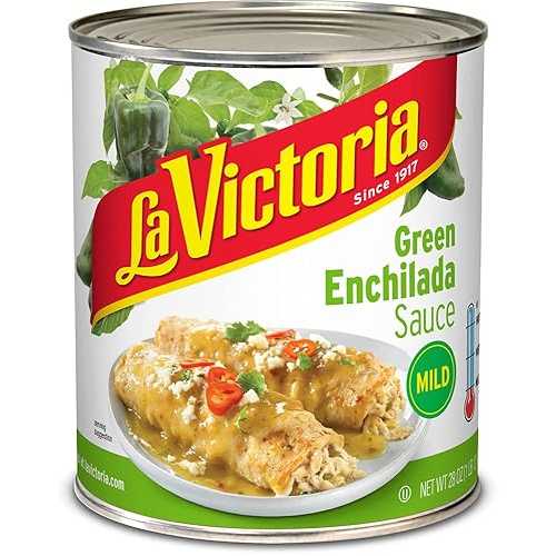 La Victoria Green Chile Enchilada Sauce Mild, 28 Ounce (Pack of 12)