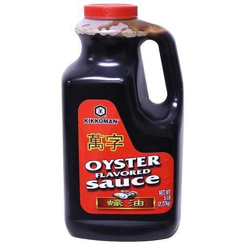 Kikkoman Oyster Flavored Sauce Red Label, 5 Pound