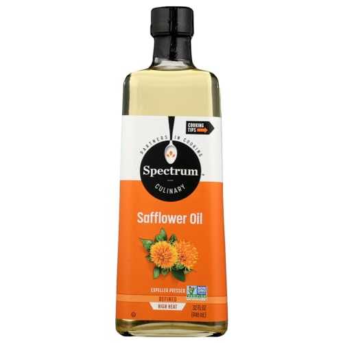 ZHILINNNN Spectrum Naturals High Oleic Refined Safflower 32 Oz (Pack of 3) - Pack Of 3