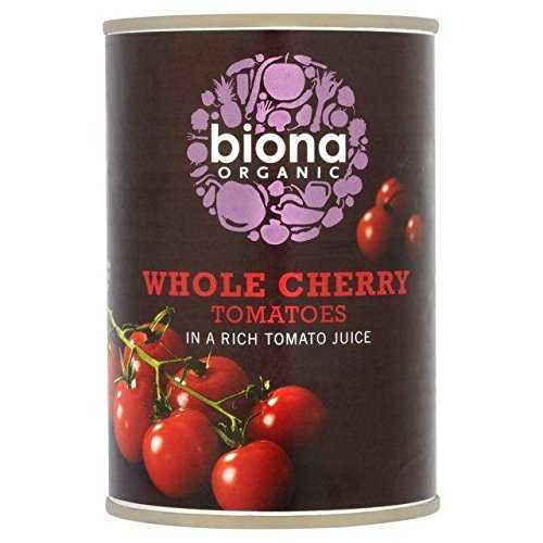 Biona Organic Whole Cherry Tomatoes - 400g
