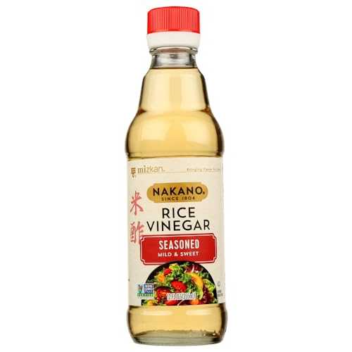 Nakano Rice Vinegar Seasoned Original - 12 fl 薬局衡オンス - 3マイコン