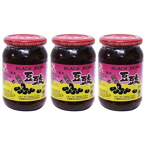 状元豆・滓 Master douchi Femented Black bean sauce for Asian cooking 13.4薬局衡オンス / 380g (3 Packs) Master Sauce Master douchi Femented Black bean sauce for Asian cooking 13.4薬局衡オンス / 380g (3 Packs)