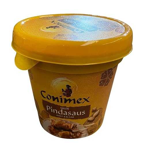 Satay Sauce / Conimex / Sat・・ sauce Mild 4 Portions / Total Weight 14.11 ounce Satay Sauce / Conimex / Sat sauce Mild 4 Portions / Total Weight 14.11 ounce