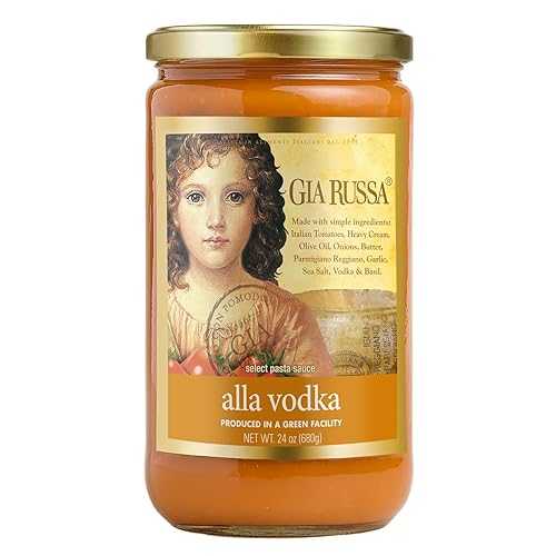 Gia Russa Pasta Sauce, Select, Alla Vodka, 24 薬局衡オンス (Pack of 2)