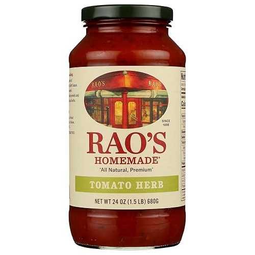 Rao\u0027s Homemade RAOS Tomato Herb Pasta Sauce, 24 OZ, 6PK