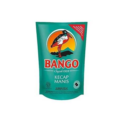 Bango Kecap Manis (Sweet Soy Sauce) Refiil - 18.6Floz (Pack of 1)