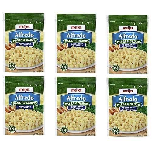 Generic Pack Of 6 Alfredo Pasta \u0026 Sauce, 4.4 薬局衡オンス