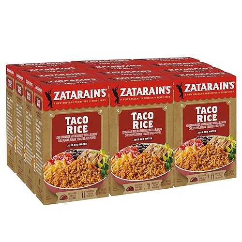 Zatarain\u0027s Taco Rice, 6.9 薬局衡オンス (Pack of 12)