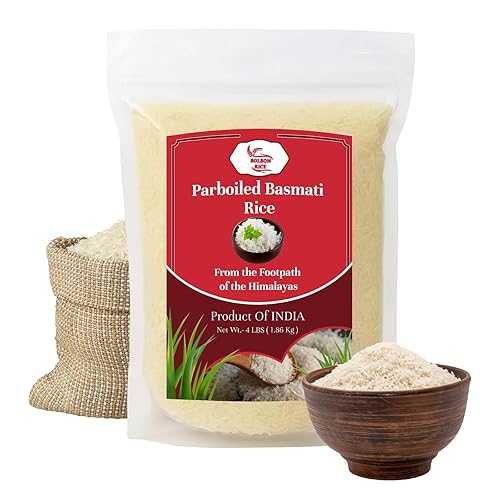 BolBom Minikit Rice Authentic Premium Parboiled Smelty Diabetics Organic White Rice - IET-4786 Century Chana Ma Rice, Nutritious, Gluten-Free, Protein-Rich for Cooking Healthy Food-4 Lbs