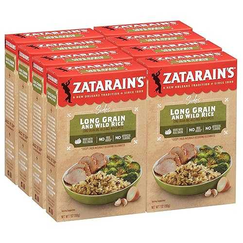 Zatarain\u0027s Long Grain and Wild Rice, 7 薬局衡オンス (Pack of 8)