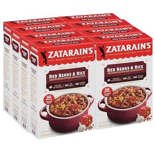 Zatarain\u0027s Red Beans \u0026 Rice, 8 薬局衡オンス (Pack of 8)