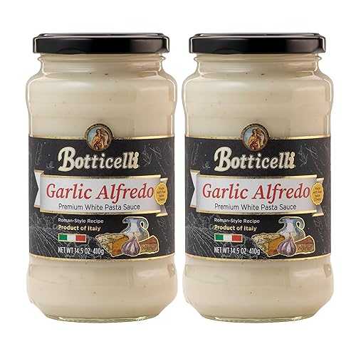 Botticelli Alfredo Sauce / 14.5 薬局衡オンス / 2- Pack each (Garlic Alfredo Sauce)