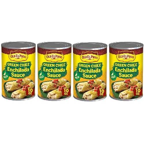Generic (Pack Of 4) Mild Green Chile Enchilada Sauce, 10 薬局衡オンス. Cans
