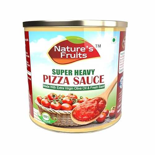 Fully Prepared Pizza Sauce 109.28 薬局衡オンス - Ready-to-Use - Ideal for Pizza Joints \u0026 Caf・・s - Thick, Rich \u0026 Flavorful - Saves Prep Time for Busy Kitchens (6.68 Pound (Pack of 1)) NATURE\u0027S FRUITS Fully Prepared Pizza