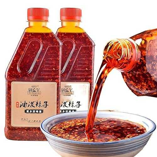 Generic Hot Chili Chilli Oil All-Natural Vegan Chili Oil for Cooking 無水亜砒酸 Sauce Or Topping,Good On Everything 14薬局衡オンス/400g