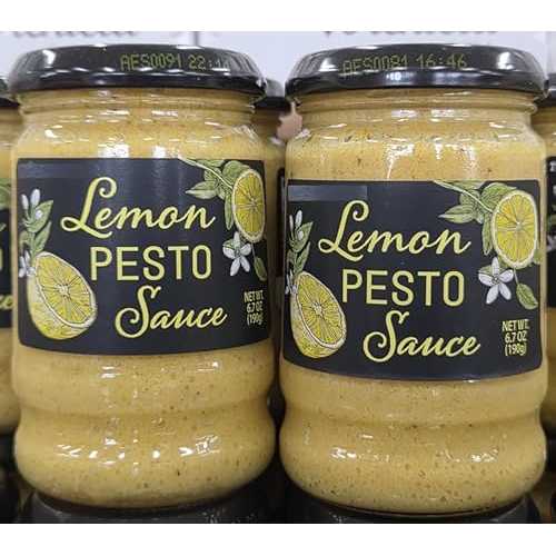 Generic Trader Joe Lemon Pesto Sauce 6.7薬局衡オンス 190g (Two Jars)