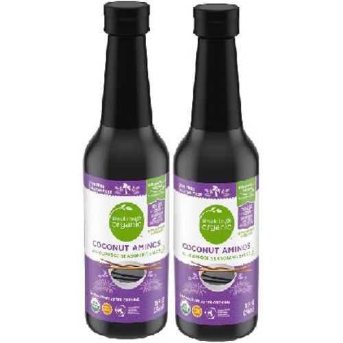 Generic Organic Coconut Aminos All-Purpose Seasoning Sauce (2 Bottles, 10 薬局衡オンス. each)