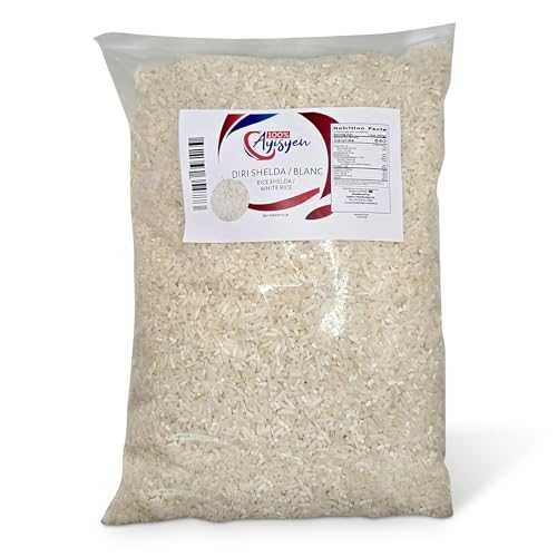 Riz Shelda - Diri Shelda- Rice Blancs- Directly from Haiti - 100% Ayisyen