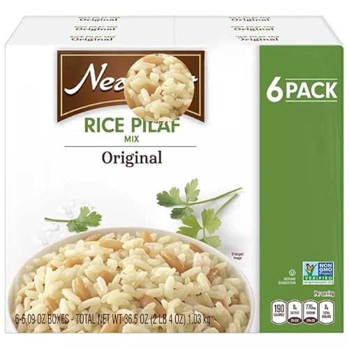 Generic Premium Parboiled Rice Pilaf Mix, Original Flavor, 6 Pack / Kosher (OU), Non-GMO (1 Pack)