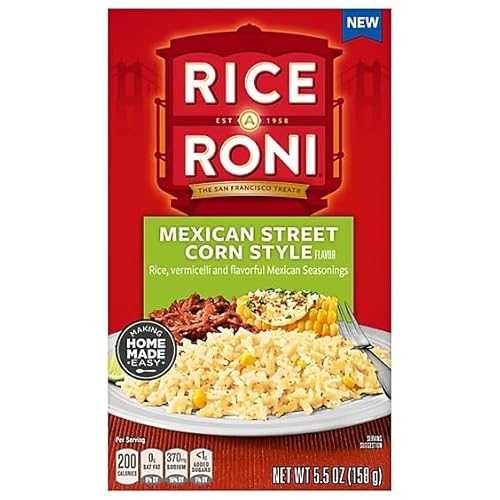 Generic Mexican Street Style Corn Rice Mix 5.5 Oz Boxes (Pack of 6)