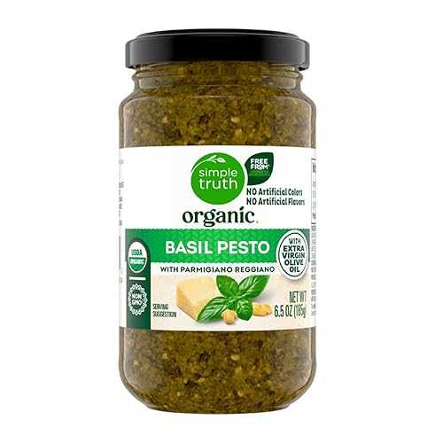 Generic ST Organic Basil Pesto with Parmigiano Reggiano 6.5 薬局衡オンス SAUCE