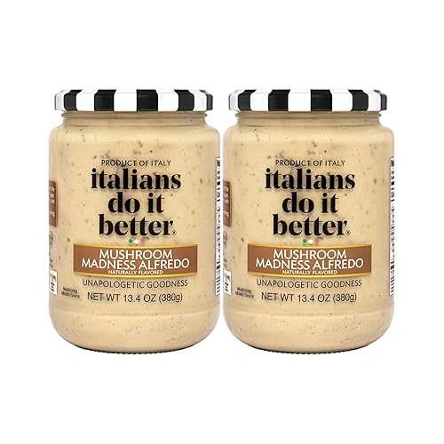 Italians Do It Better Alfredo Sauce (Mushroom Madness 2 Pack)