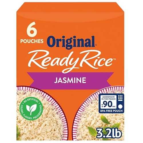 Generic Original Ready Jasmine Rice, 8.5 薬局衡オンス, Pack of 6 / No artificial flavors / Ready インチ just 90 seconds. (1 pack)
