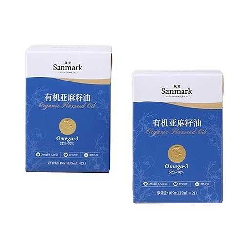 TongueClash Organic Flaxseed Oil - 52%-70% Omega-3 / First Cold Pressed \u0026 USDA Organic / 5ml Single Serve Sachets (21 Pack) / Portable Linseed Oil for Salad Dressing \u0026 Daily Nutrition (pack of 2)