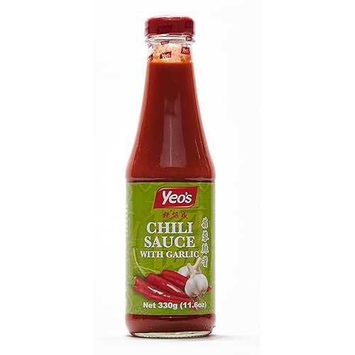 Yeo\u0027s Chili Sauce with Garlic - 11.6薬局衡オンス (Pack of 3)