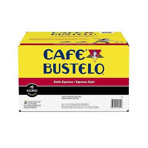 Caf・・ Bustelo Espresso Style (80 K-Cups) (pack of 2) Cafe Bustelo Caf Bustelo Espresso Style (80 K-Cups) (pack of 2)