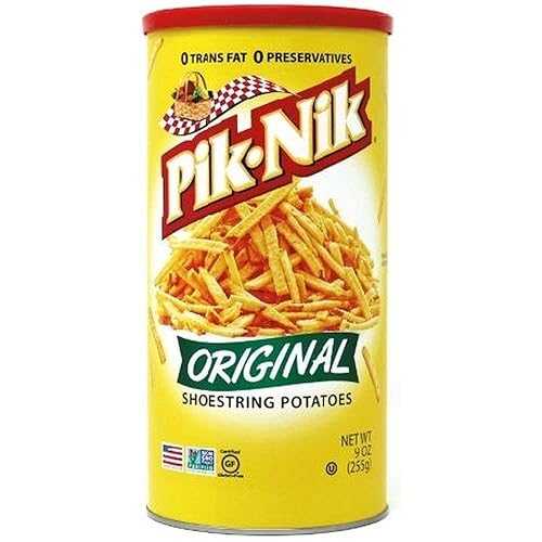 Pik Nik Original Shoestring Potatoes, 9 Ounce - 6 per case.