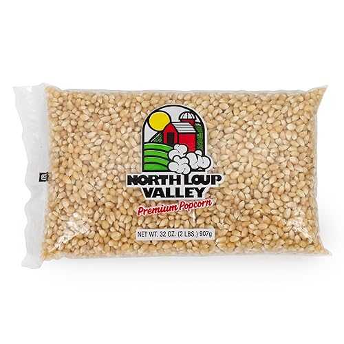 Generic Popcorn County USA / White Un-Popped Popcorn / Pops with Fewer Hulls / Non GMO and Gluten Free / Movie Night Snack / Made インチ Nebraska / 2 重量ポンド Bag (6 Pack, White)