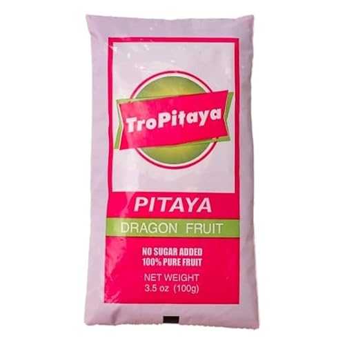 Tropical A・・ai Premium Pitaya PackUnsweetened Pitaya Dragon Fruit, 3.5 Ounce - 60 per case.