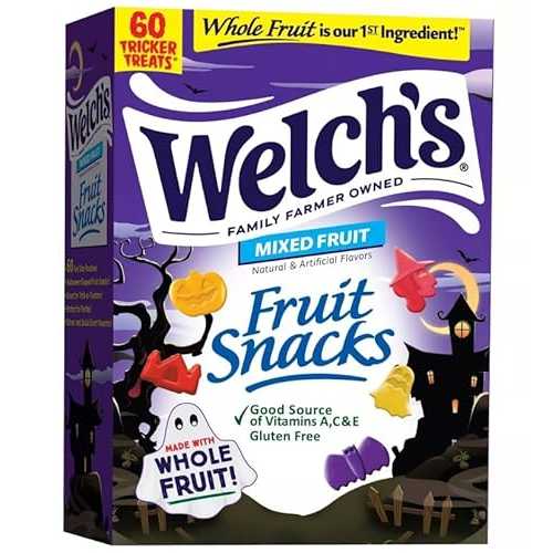 Welch\u0027s Halloween Mixed Fruit Fruit Snacks - 60コンピュータ断層撮影法
