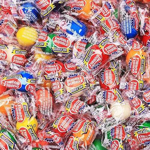 Global Gumball Gumballs for Kids - Dubble Bubble Assorted Gum balls Bulk 9.4 LB (850 pcs) - Individually Wrapped Gum balls - Chewing Bubble Gum - Assorted Gum Balls for Kids
