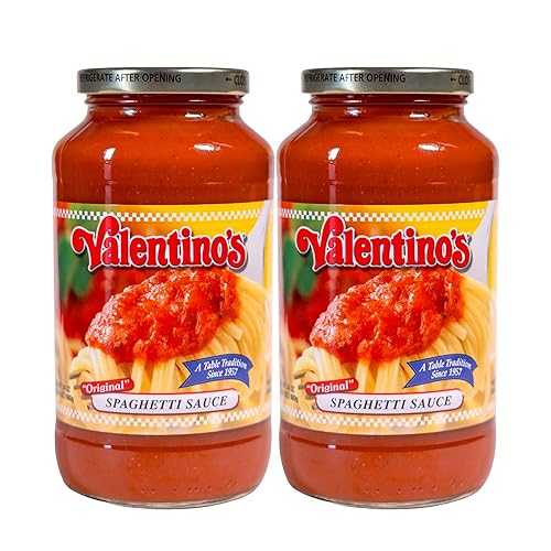 Valentino s Traditional Pasta Sauce 24 薬局衡オンス - Natural with No Additives or High Fructose Corn Syrup - PACK OF 2