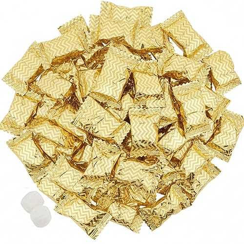 Tree Treasures 216コンピュータ断層撮影法 Gold Buttermints Individually Wrapped Soft Butter Mints Butter インチ Bulk for Weddings, Baby Showers, Retirement, Candy Buffets, and Thank You Gifts