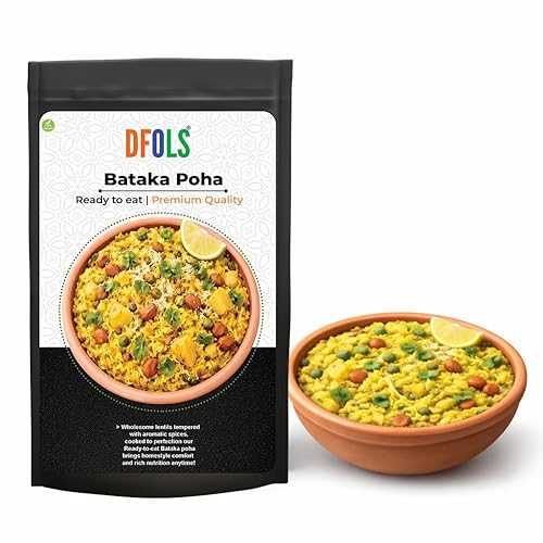 Bataka Poha Ready to Eat Flattened Rice Meal 0.33重量ポンド 5.29薬局衡オンス 150g バタカポハ Dfols Bataka Poha Ready to Eat Flattened Rice Meal 0.33重量ポンド 5.29薬局衡オンス 150g