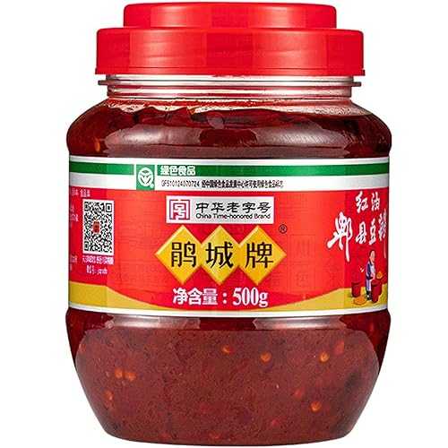 CICITANNI Premium Chili Broad Bean Paste (Red Chili Oil Type), 17.6薬局衡オンス (500g) - Authentic Sichuan Fermented Bean Sauce, Key for Mapo Tofu \u0026 Cooking, Rich \u0026 Spicy Sichuan Cuisine