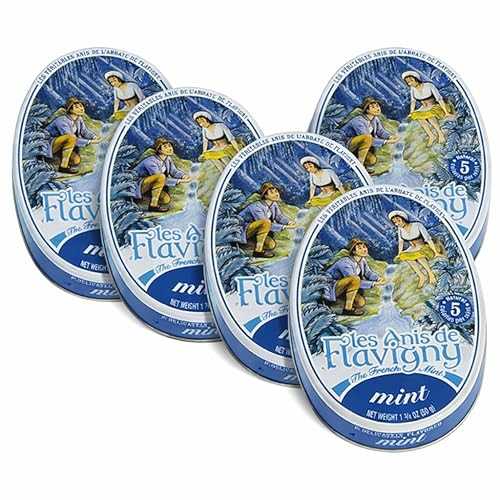 Les Anis de Flavigny The French All Natural Mint Tint 1.8薬局衡オンス 5-Pack, Mint