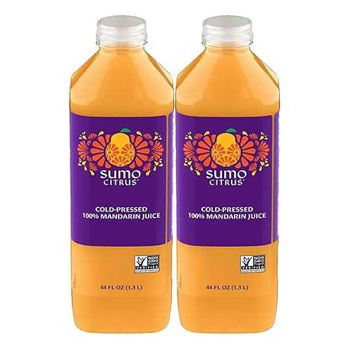 Generic Sumo Citrus 100% Mandarin Juice, 44 薬局衡オンス, Pack of 2
