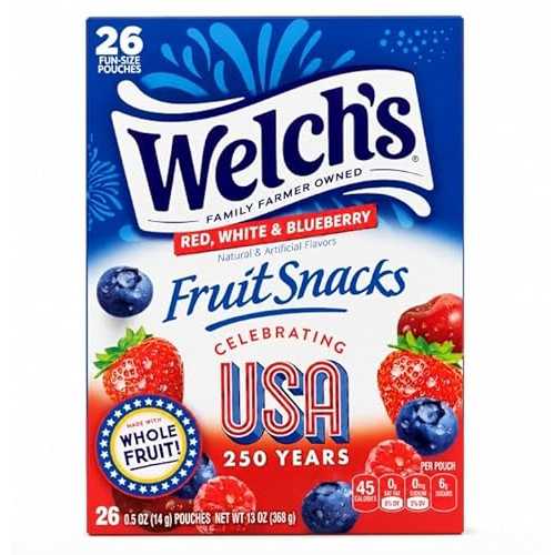 Welch\u0027s America\u0027s 250th Anniversary Fruit Snacks - 26 pk.