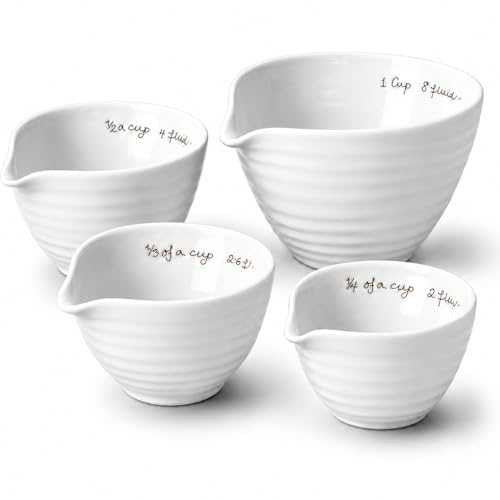 Portmeirion Sophie Conran White Measuring Cups,Set of 4