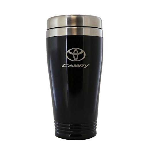 金-Tomotive Gold, INC. Travel Mug for Toyota Camry (Black)