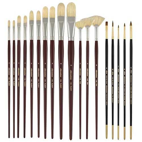 Silver Brush Limited Silver Brush JHS-502 John Howard Sanden Portrait Student Brush Set, 20 Per Pack|Glomarket