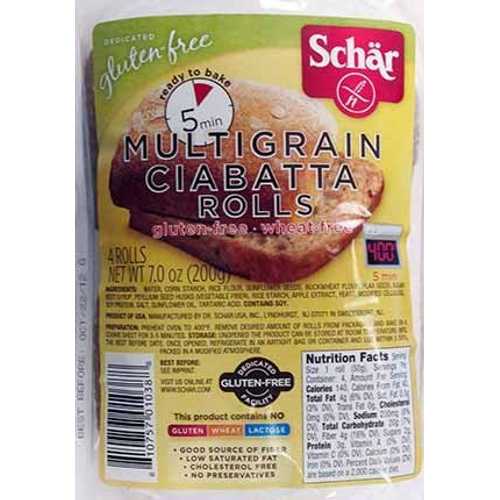 シャール マルチグレイン チアバッタ Schar Bread Mltigrn Ciabatta｜Glomarket
