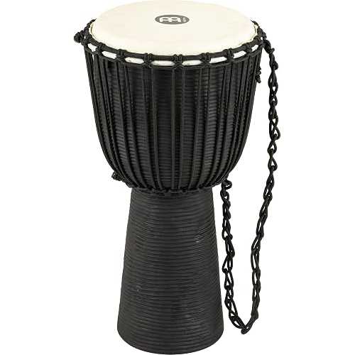 Meinl Percussion Djembe Drum 12" x 24" NOT MADE IN CHINA Professional Hand Carved Mahogany Drum with Goat Skin Head｜Glomarket