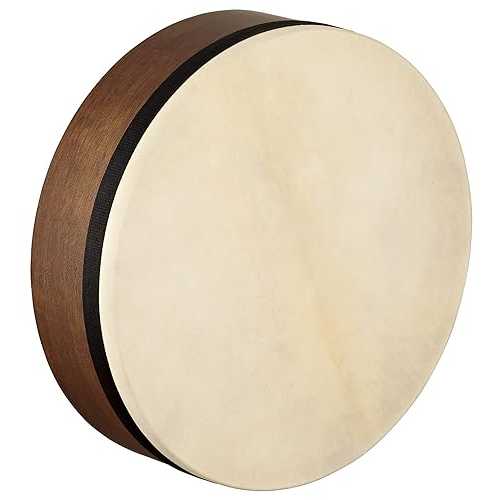 Meinl Percussion 14" Frame Drum, Artisan Edition Deep Shell Tar-NOT Made in China-Goat Skin Head, Brown Burl Finish, 2-Year Warranty, 0 (AE-FD14T-D)｜Glomarket 47,462円