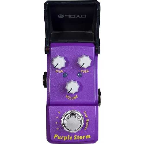 JOYO JF-320 パープルストーム ファズ エレキギター シングルエフェクター ミニペダル JOYO JF-320 Purple Storm Fuzz Electric Guitar Single Effect Mini Pedal｜Glomarket 11,196円